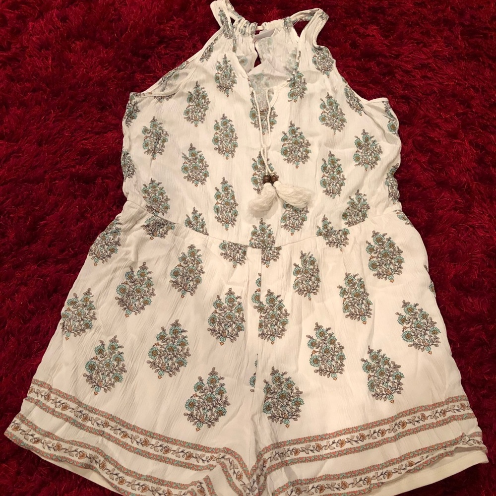 Loose short romper from target